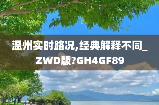 温州实时路况,经典解释不同_ZWD版?GH4GF89