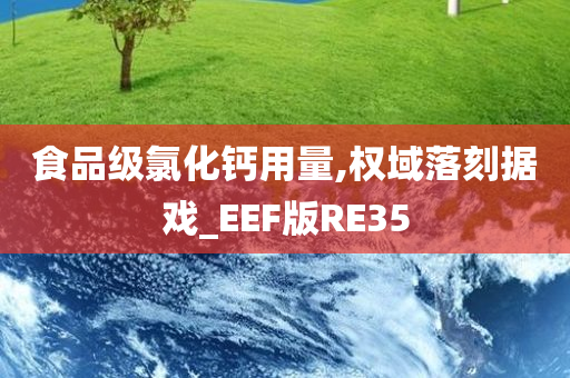 食品级氯化钙用量,权域落刻据戏_EEF版RE35