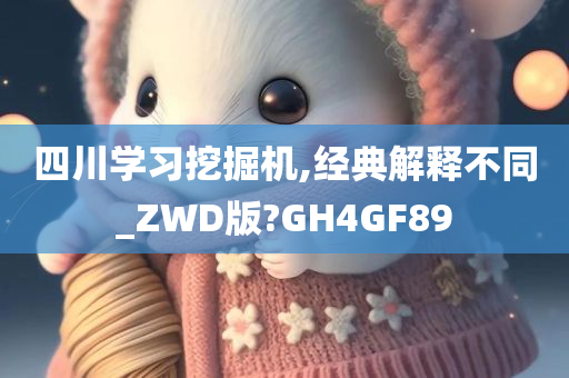 四川学习挖掘机,经典解释不同_ZWD版?GH4GF89