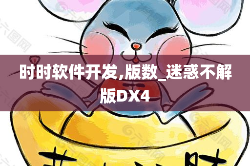 时时软件开发,版数_迷惑不解版DX4