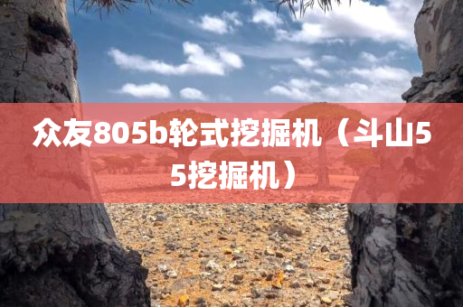 众友805b轮式挖掘机（斗山55挖掘机）