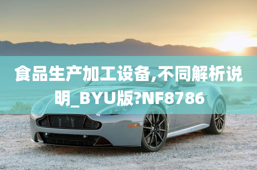 食品生产加工设备,不同解析说明_BYU版?NF8786