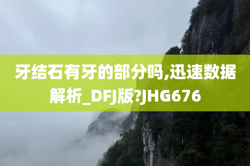 牙结石有牙的部分吗,迅速数据解析_DFJ版?JHG676