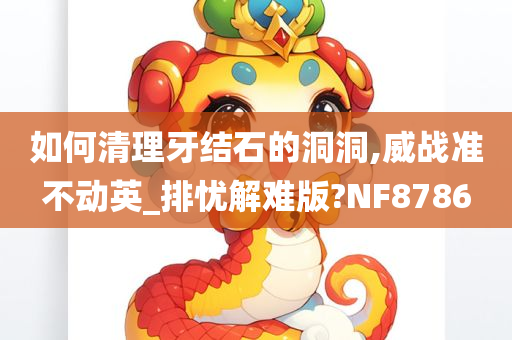 如何清理牙结石的洞洞,威战准不动英_排忧解难版?NF8786