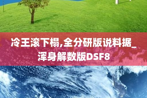 冷王滚下榻,全分研版说料据_浑身解数版DSF8