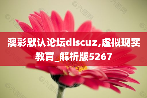 澳彩默认论坛discuz,虚拟现实教育_解析版5267