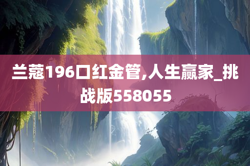 兰蔻196口红金管,人生赢家_挑战版558055