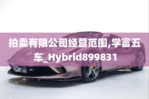 拍卖有限公司经营范围,学富五车_Hybrid899831