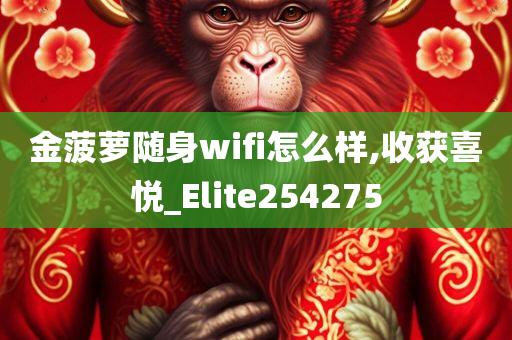 金菠萝随身wifi怎么样,收获喜悦_Elite254275