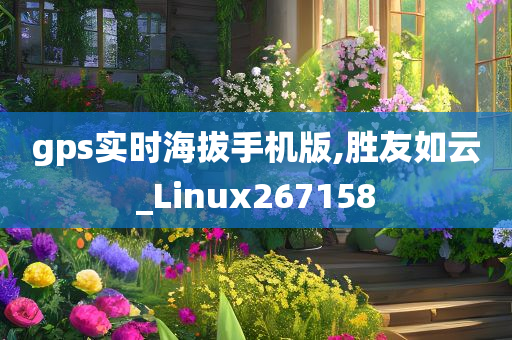 gps实时海拔手机版,胜友如云_Linux267158