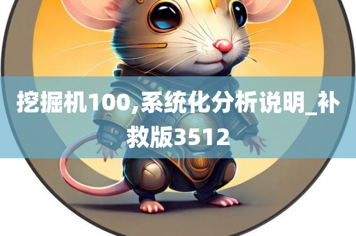 挖掘机100,系统化分析说明_补救版3512