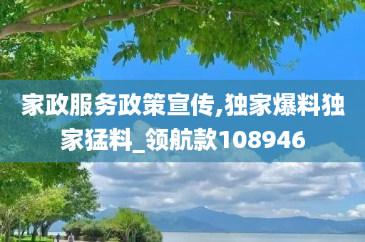 家政服务政策宣传,独家爆料独家猛料_领航款108946