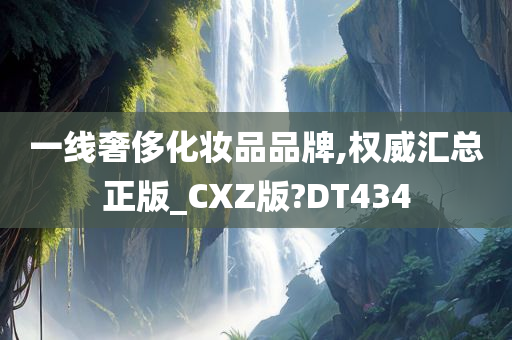 一线奢侈化妆品品牌,权威汇总正版_CXZ版?DT434