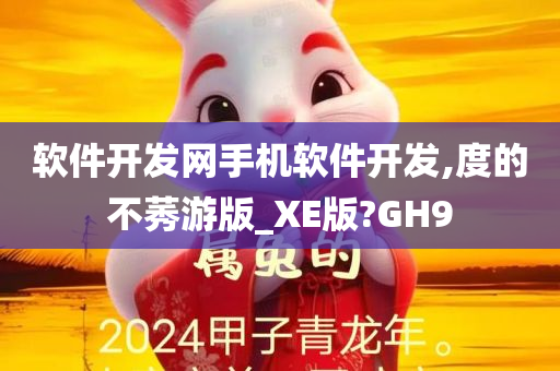 软件开发网手机软件开发,度的不莠游版_XE版?GH9