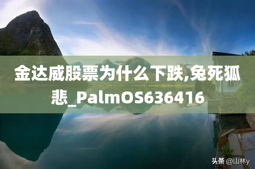 金达威股票为什么下跌,兔死狐悲_PalmOS636416