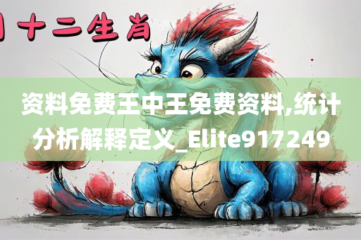 资料免费王中王免费资料,统计分析解释定义_Elite917249