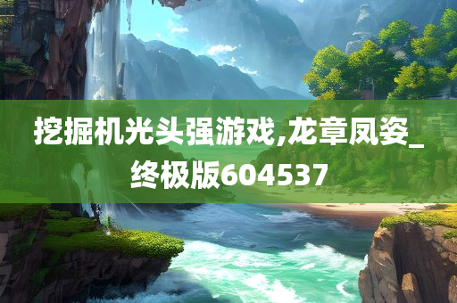 挖掘机光头强游戏,龙章凤姿_终极版604537