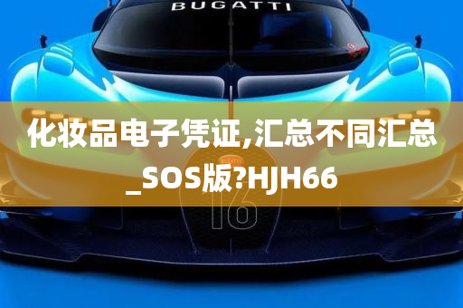 化妆品电子凭证,汇总不同汇总_SOS版?HJH66