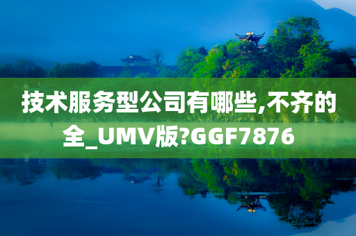 技术服务型公司有哪些,不齐的全_UMV版?GGF7876