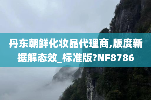 丹东朝鲜化妆品代理商,版度新据解态效_标准版?NF8786