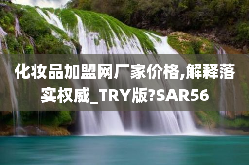 化妆品加盟网厂家价格,解释落实权威_TRY版?SAR56