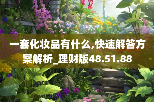 一套化妆品有什么,快速解答方案解析_理财版48.51.88