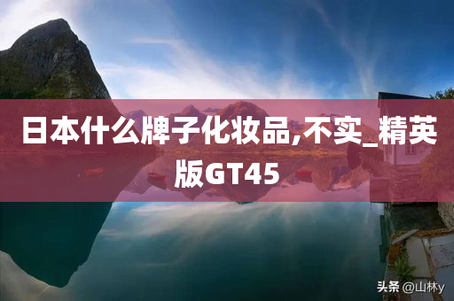 日本什么牌子化妆品,不实_精英版GT45