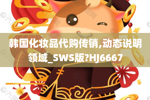 韩国化妆品代购传销,动态说明领域_SWS版?HJ6667