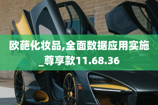 欧葩化妆品,全面数据应用实施_尊享款11.68.36