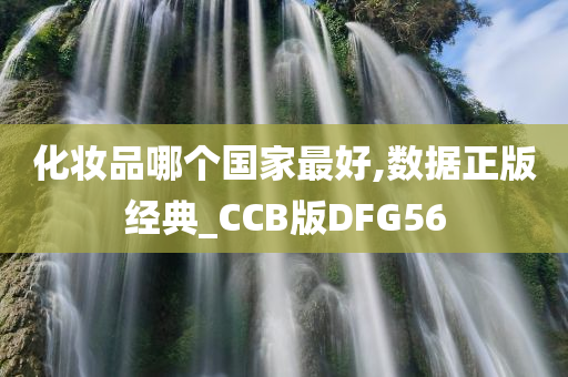 化妆品哪个国家最好,数据正版经典_CCB版DFG56