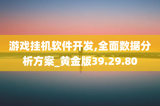 游戏挂机软件开发,全面数据分析方案_黄金版39.29.80