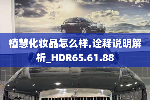 植慧化妆品怎么样,诠释说明解析_HDR65.61.88