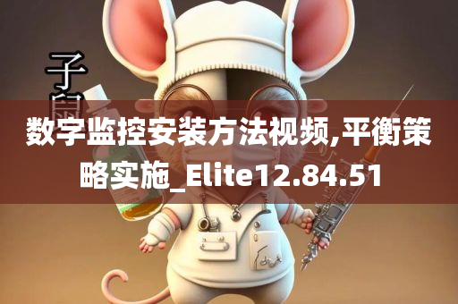 数字监控安装方法视频,平衡策略实施_Elite12.84.51